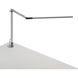 Z-Bar 16.42 inch 7.50 watt Silver Desk Lamp Portable Light, Grommet Mount